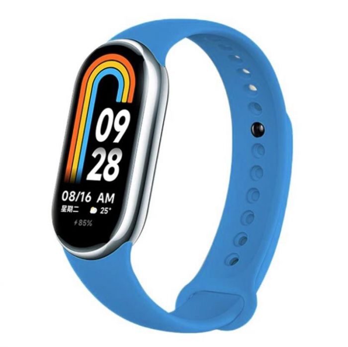 Силіконовий ремінець BeCover для Xiaomi Mi Smart Band 8 Royal Blue (709408)