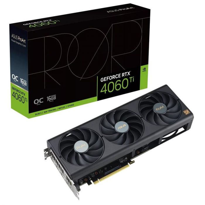 Відеокарта GF RTX 4060 Ti 16GB GDDR6 ProArt Asus (PROART-RTX4060TI-16G)