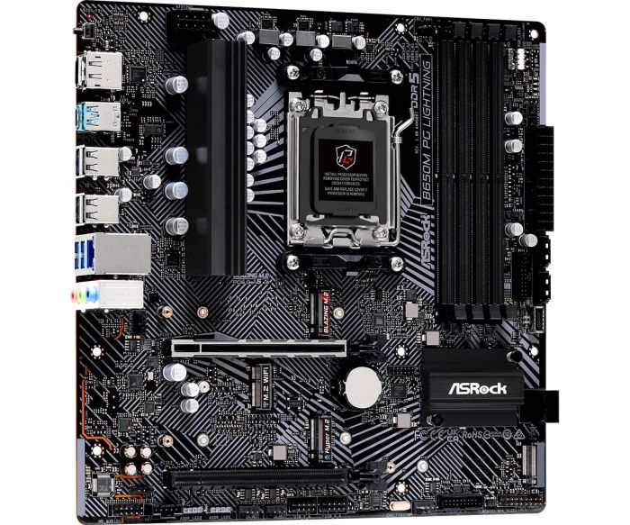 Материнська плата ASRock B650M PG Lightning Socket AM5