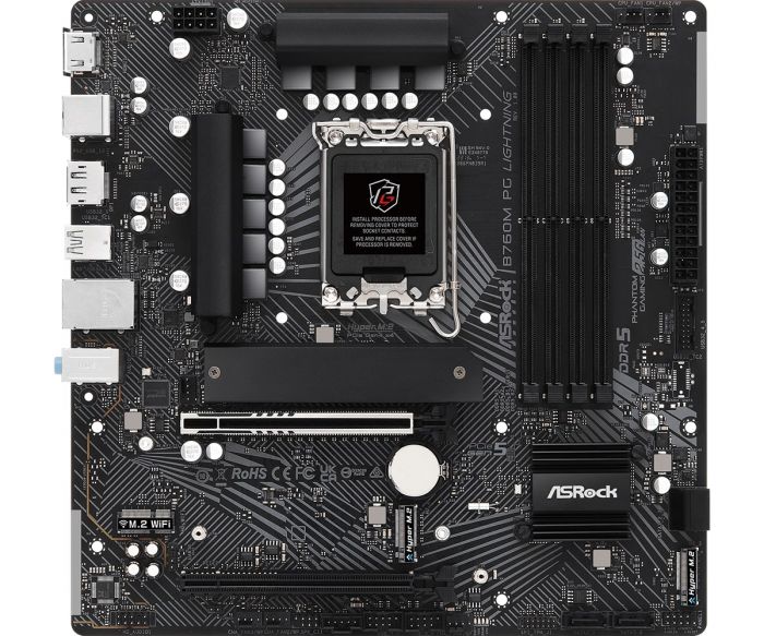 Материнська плата ASRock B760M PG Lightning Socket 1700