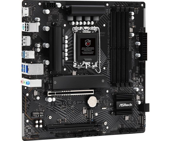 Материнська плата ASRock B760M PG Lightning Socket 1700