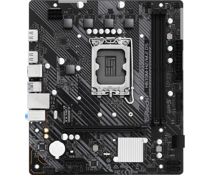 Материнська плата ASRock H610M-H2/M.2 D5 Socket 1700