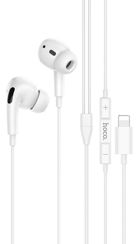 Гарнітура Hoco M1 Pro Lightning White (M1PLW)