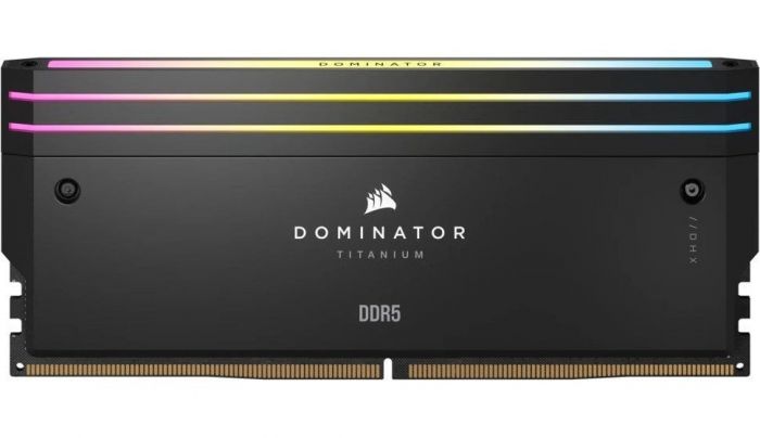 Модуль пам`ятi DDR5 2x16GB/6000 Corsair Dominator Titanium RGB (CMP32GX5M2B6000C30)