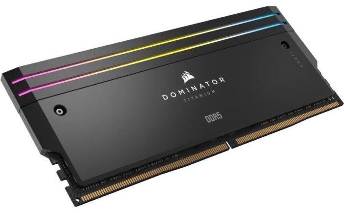 Модуль пам`ятi DDR5 2x16GB/6000 Corsair Dominator Titanium RGB Black (CMP32GX5M2B6000C30)