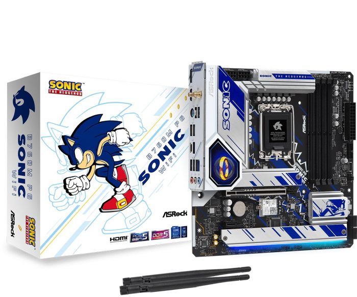 Материнська плата ASRock B760M PG Sonic WiFi Socket 1700