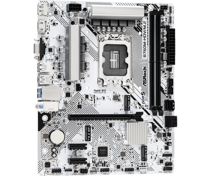 Материнська плата ASRock B760M-HDV/M.2 Socket 1700