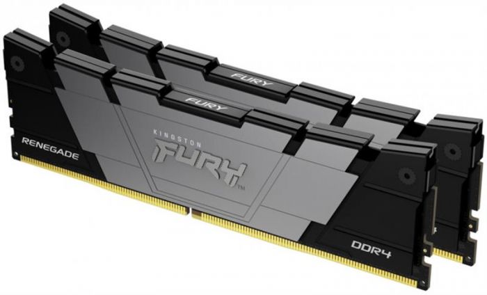 Модуль пам`ятi DDR4 2x8GB/3600 Kingston Fury Renegade Black (KF436C16RB2K2/16)