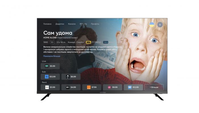 Телевiзор Gazer TV55-UN1