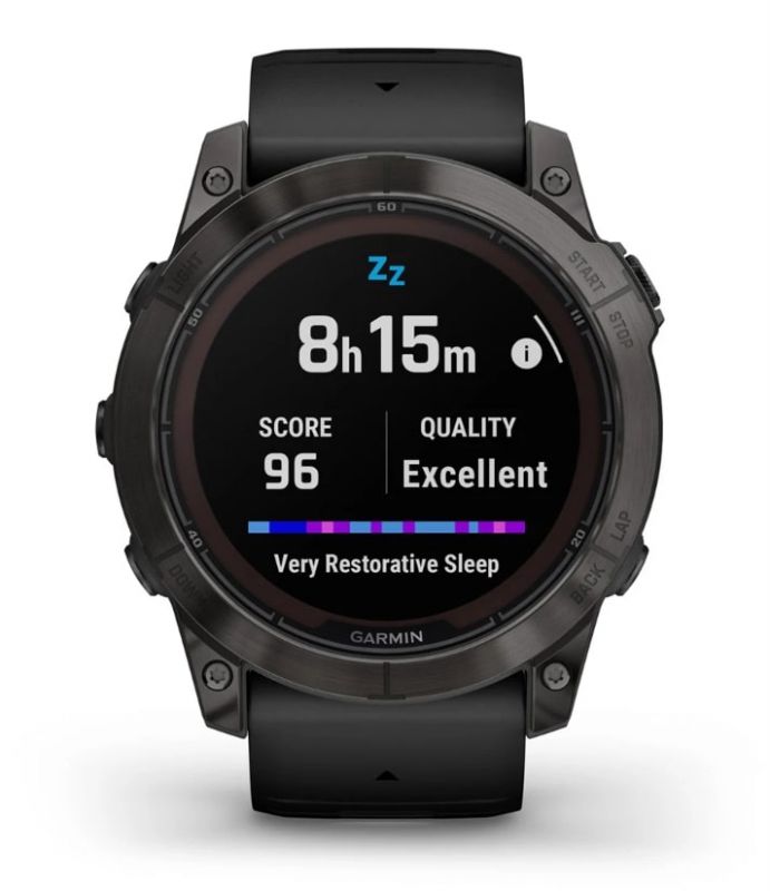 Смарт-годинник Garmin Fenix 7X Pro Sapphire Solar Carbon Gray DLC Titanium with Black Band (010-02778-54)