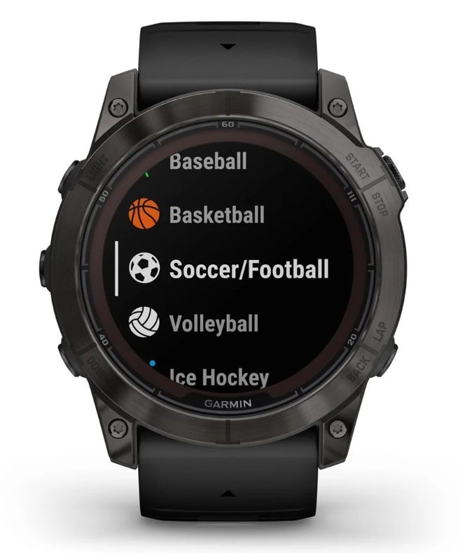 Смарт-годинник Garmin Fenix 7X Pro Sapphire Solar Carbon Gray DLC Titanium with Black Band (010-02778-54)