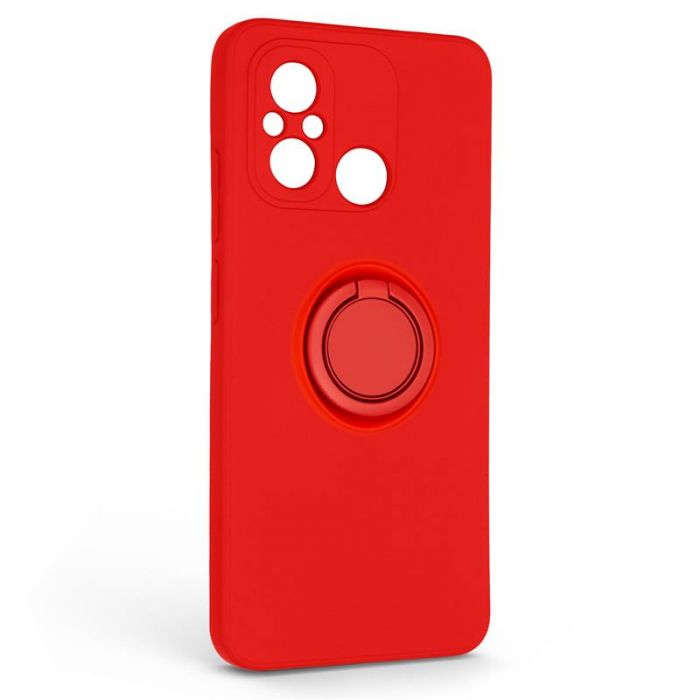 Чохол-накладка Armorstandart Icon Ring для Xiaomi Redmi 12C Red (ARM68792)