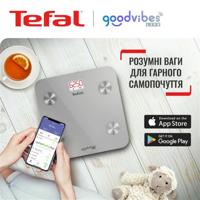 Ваги підлогові Tefal Goodvibes Life BM9600S1