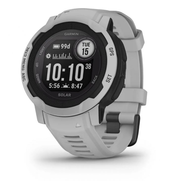 Смарт-годинник Garmin Instinct 2 Solar Mist Gray (010-02627-01)