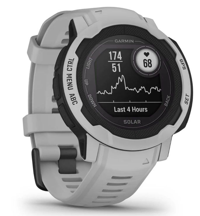 Смарт-годинник Garmin Instinct 2 Solar Mist Gray (010-02627-01)