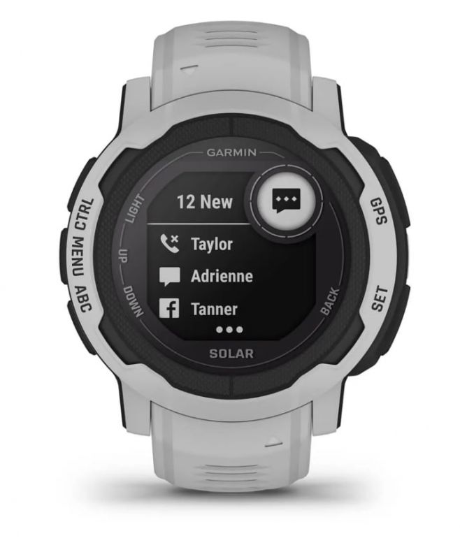 Смарт-годинник Garmin Instinct 2 Solar Mist Gray (010-02627-01)