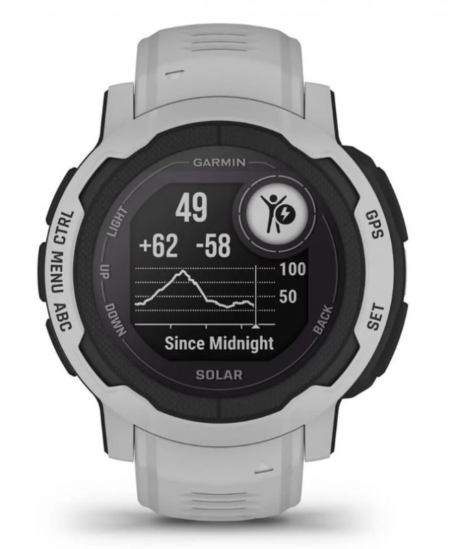 Смарт-годинник Garmin Instinct 2 Solar Mist Gray (010-02627-01)