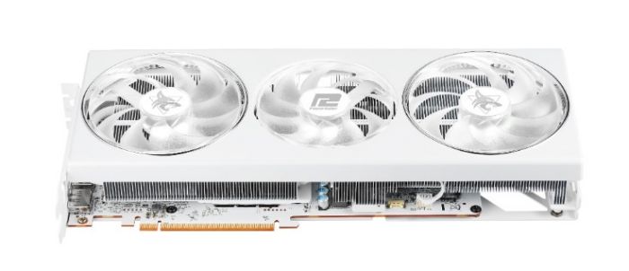 Відеокарта AMD Radeon RX 7800 XT 16GB GDDR6 Hellhound Spectral White PowerColor (RX 7800 XT 16G-L/OC/WHITE)