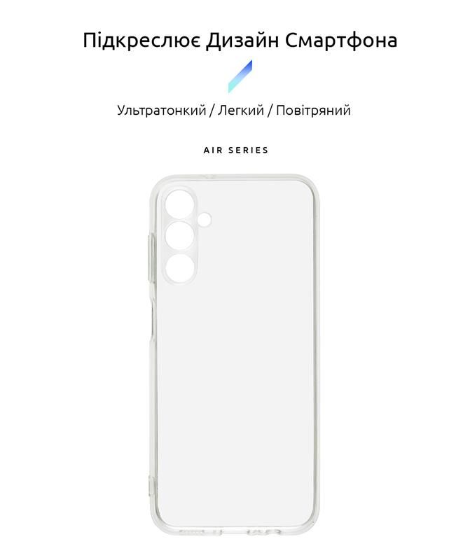 Чохол-накладка Armorstandart Air для Samsung Galaxy M14 5G SM-M146 Camera cover Transparent (ARM68188)