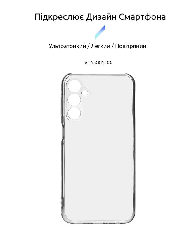 Чохол-накладка Armorstandart Air для Samsung Galaxy M34 5G SM-M346 Camera cover Transparent (ARM69589)