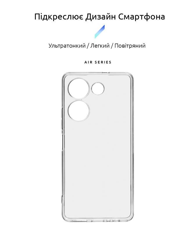 Чохол-накладка Armorstandart Air для Tecno Camon 20 4G Camera cover Transparent (ARM69120)