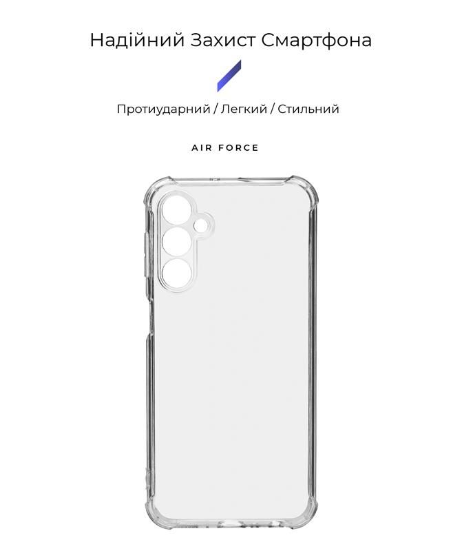 Чохол-накладка Armorstandart Air Force для Samsung Galaxy M34 5G SM-M346 Camera cover Transparent (ARM69663)