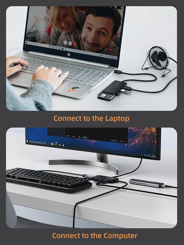 USB-хаб Cabletime CB02B 4 ports