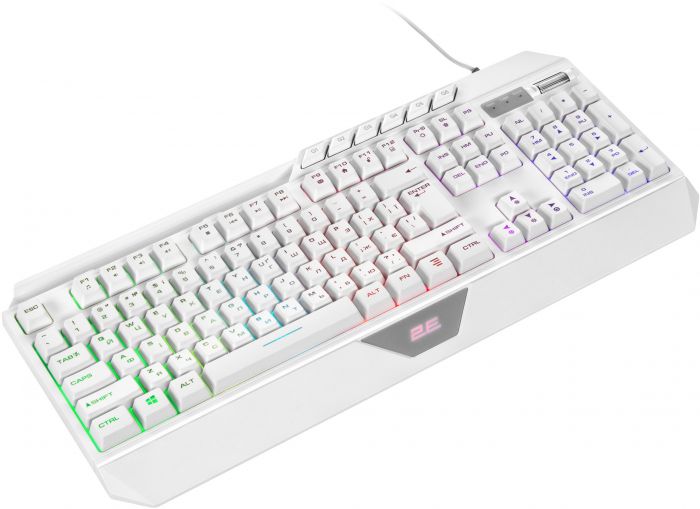 Клавіатура 2E Gaming KG315 RGB USB White Ukr (2E-KG315UWT)