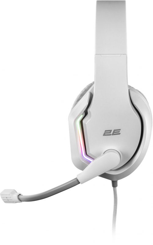 Гарнітура 2E Gaming HG315 RGB USB 7.1 White (2E-HG315WT-7.1)