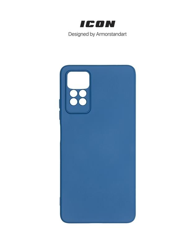 Чохол-накладка Armorstandart Icon для Xiaomi Redmi Note 12 Pro 4G Camera cover Dark Blue (ARM69373)