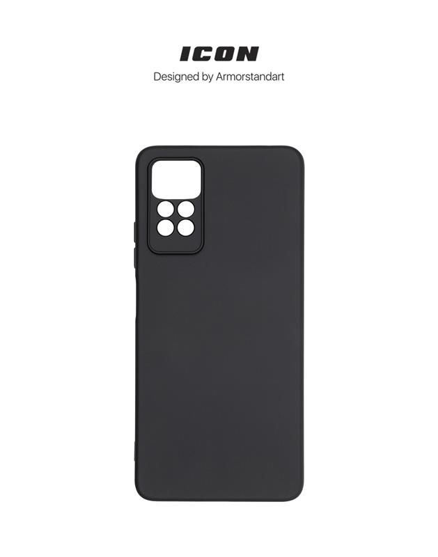 Чохол-накладка Armorstandart Icon для Xiaomi Redmi Note 12 Pro 4G Camera cover Black (ARM69372)