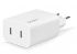 Мережевий зарядний пристрій Ttec SmartCharger Duo PD USB-C 40W White (2SCS27B)
