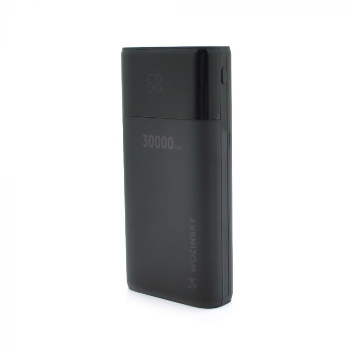 Універсальна мобільна батарея Wozinsky WPB-001BK Bipow 30000mAh Black (WPB-001BK/28829)