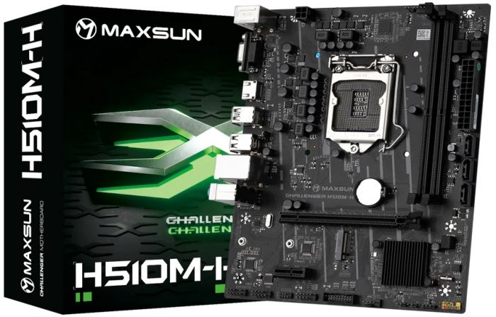 Материнська плата Maxsun Challenger H510M-H Socket 1200