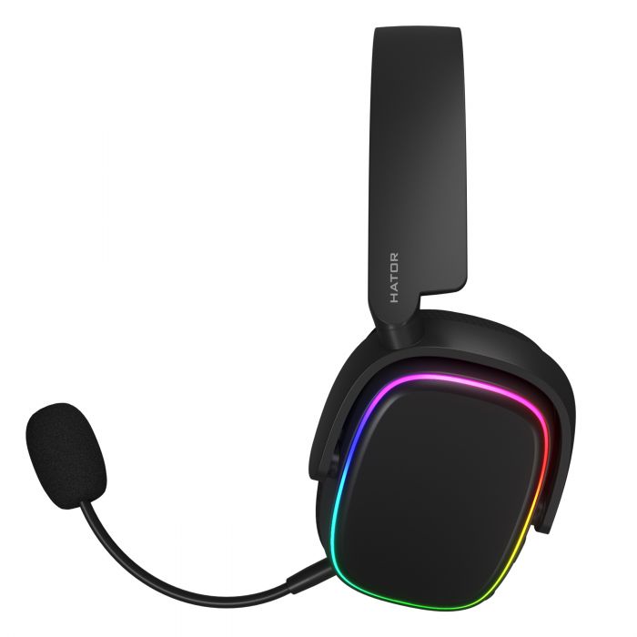 Гарнiтура Hator Phoenix Wireless RGB Tri-mode Black (HTA-870)