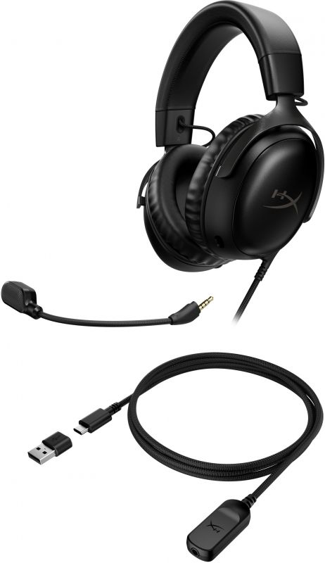 Гарнiтура HyperX Cloud III Black (727A8AA)