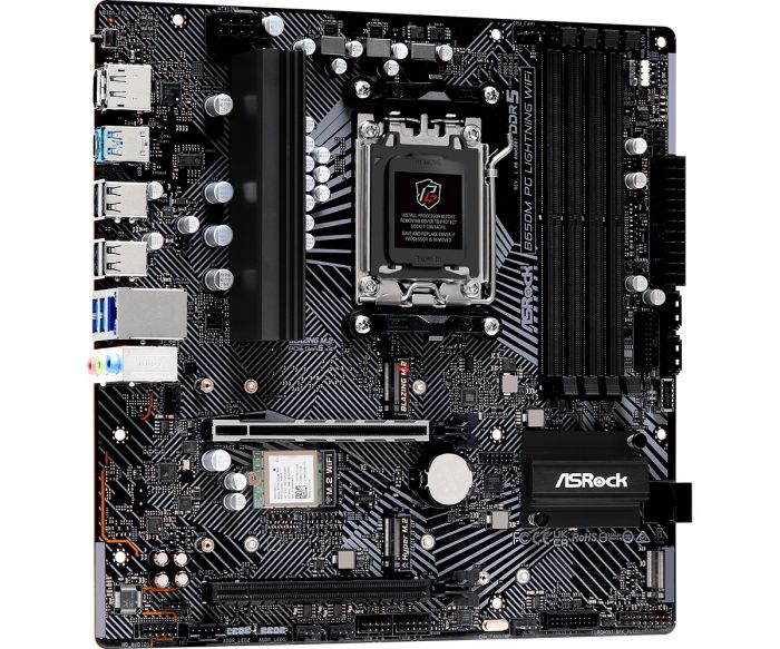 Материнська плата ASRock B650M PG Lightning WiFi Socket AM5