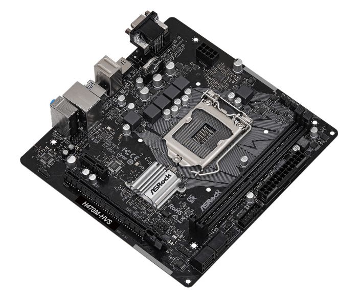 Материнська плата ASRock H470M-HVS R2.0 Socket 1200