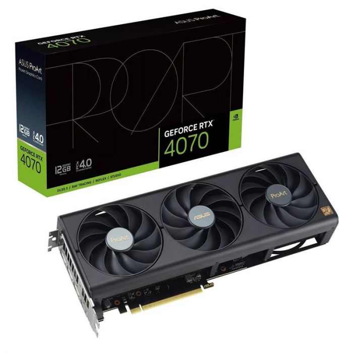 Відеокарта GF RTX 4070 12GB GDDR6X ProArt Asus (PROART-RTX4070-12G)