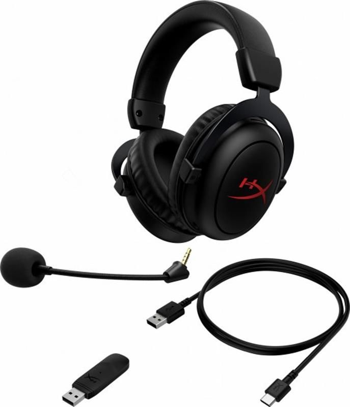 Bluetooth-гарнітура HyperX Cloud II Core Wireless Black (6Y2G8AA)