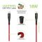 Кабель Intaleo CBRNYTL1 USB Type-C - Lightning (M/M), 1.2 м, Red (1283126504129)