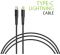 Кабель Intaleo CBFLEXTL1 USB Type-C - Lightning (M/M), 1.2 м, Black (1283126542459)