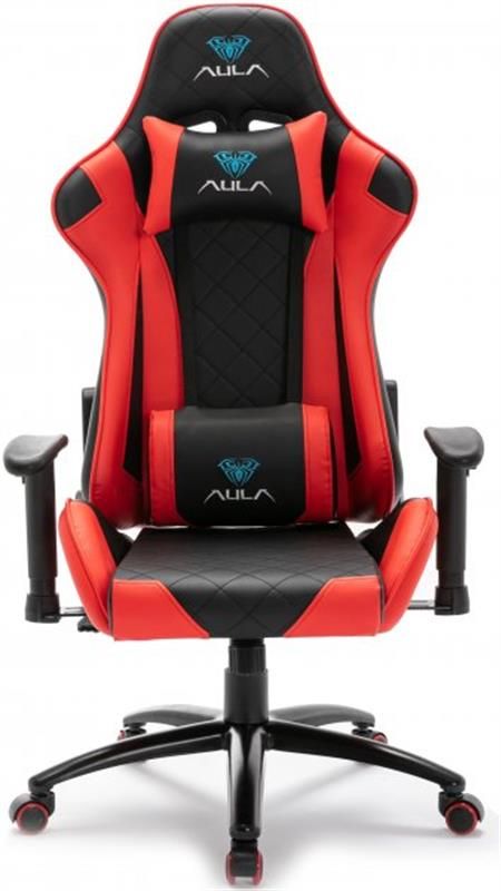 Крісло для геймерів Aula F1029 Gaming Chair Black/Red (6948391286181)