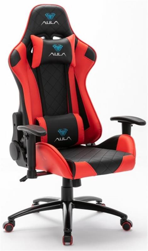 Крісло для геймерів Aula F1029 Gaming Chair Black/Red (6948391286181)