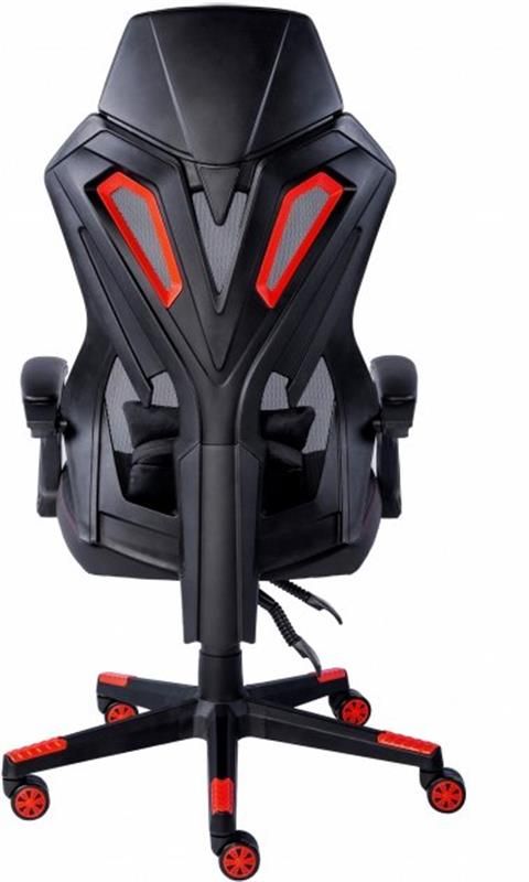 Крісло для геймерів Aula F010 Gaming Chair Black/Red (6948391286228)