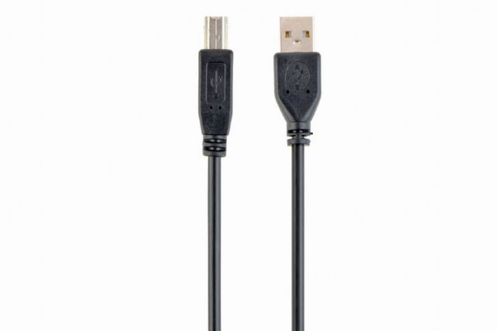 Кабель Cablexpert USB - USB Type-B V 2.0 (M/M), 3.0 м, чорний (CCP-USB2-AMBM-10)