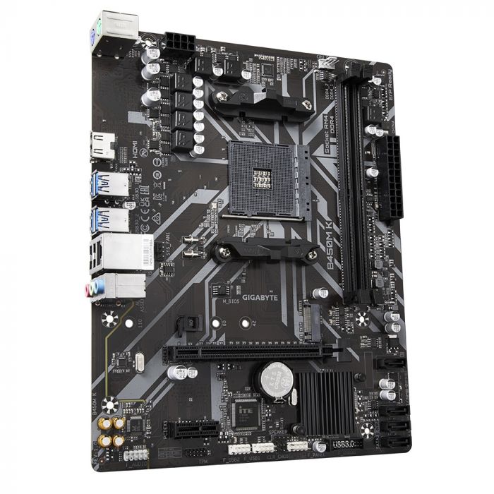 Материнська плата Gigabyte B450M K Socket AM4