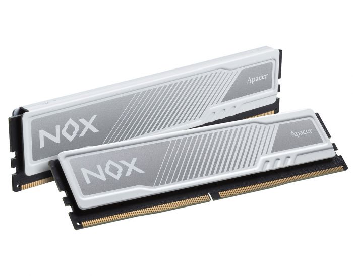 Модуль пам`ятi DDR4 2x8GB/3600 Apacer NOX White (AH4U16G36C25YMWAA-2)