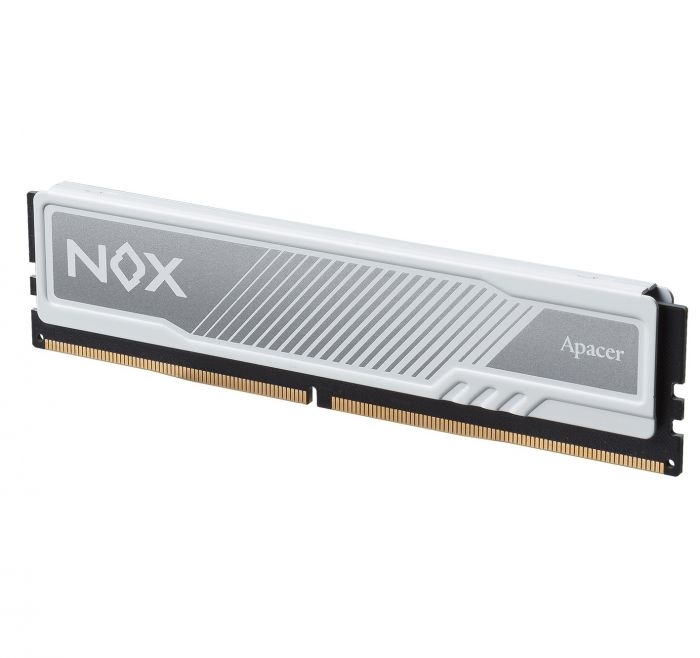 Модуль пам`ятi DDR4 8GB/3200 Apacer NOX White (AH4U08G32C28YMWAA-1)