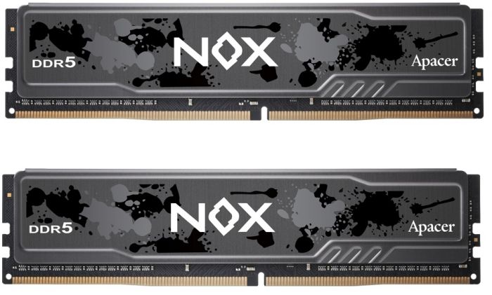 Модуль пам`ятi DDR5 2x16GB/5200 Apacer NOX (AH5U32G52C522MBAA-2)